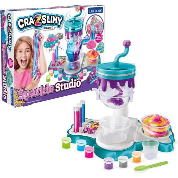 LEXIBOOK - Kimalteleva Cra-Z-Slimy Studio