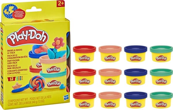 Playdoh-herkut ja -lahjat 12 kpl
