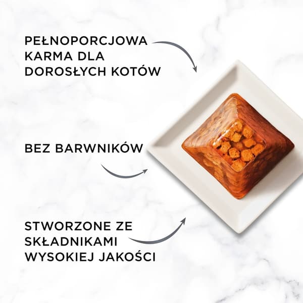 PURINA Gourmet Revelations Chunks i gelé med kylling - vådfoder til katte - 2x57g