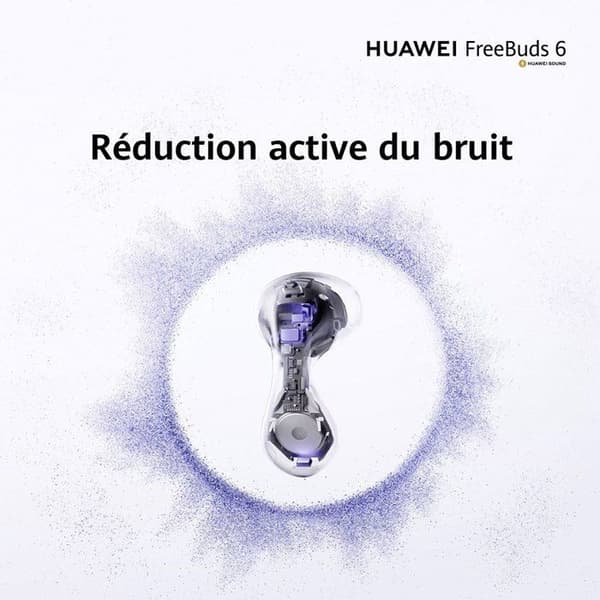 Trådløse ørepropper - Huawei - Freebuds 6 - Hvide