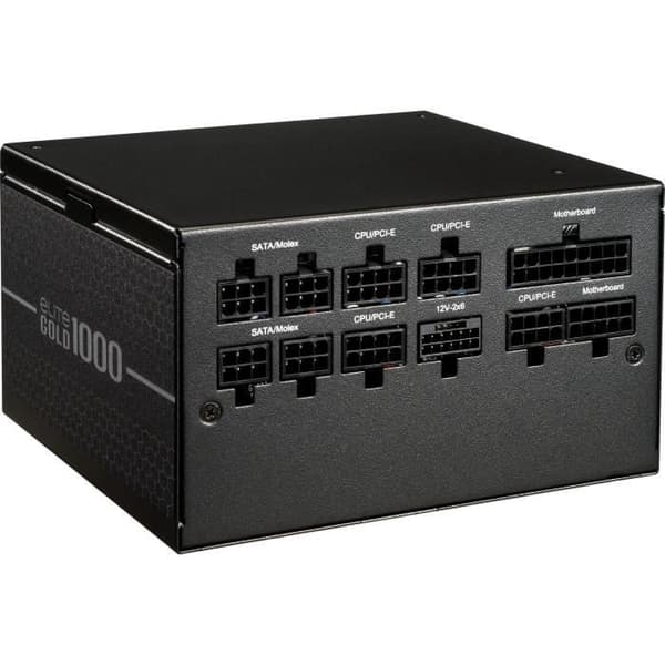 Virtalähde - COOLER MASTER - ELITE Gold 1000W - 80 Plus - ATX 3.1