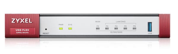 Zyxel USGFLEX50HP-EU0102F hårdvarubrandvägg 0,35 Gbit/s