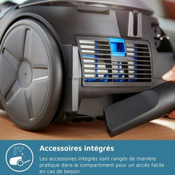 Philips dammsugare med påse