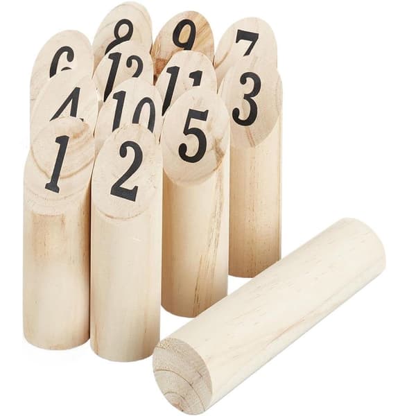 Alert Utomhuskastspel i trä 13 delar