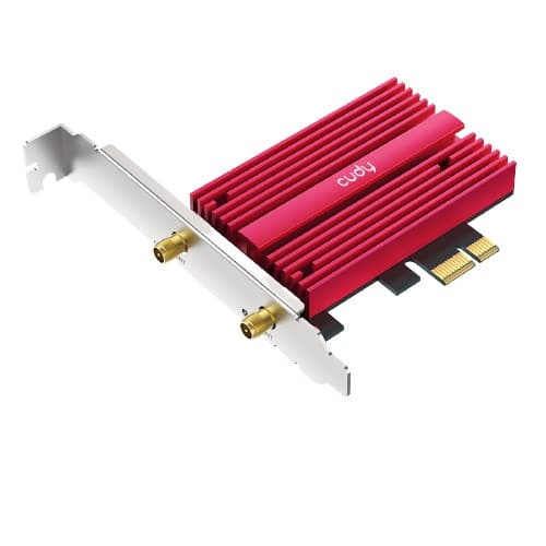 Cudy WE4000 nätverkskort Internt WLAN / Bluetooth 2400 Mbit/s