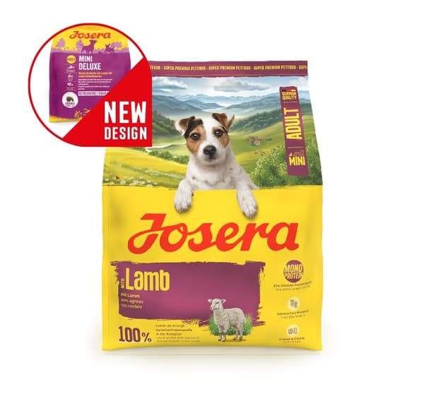 JOSERA Mini Lam - tørfoder til hunde - 3 kg