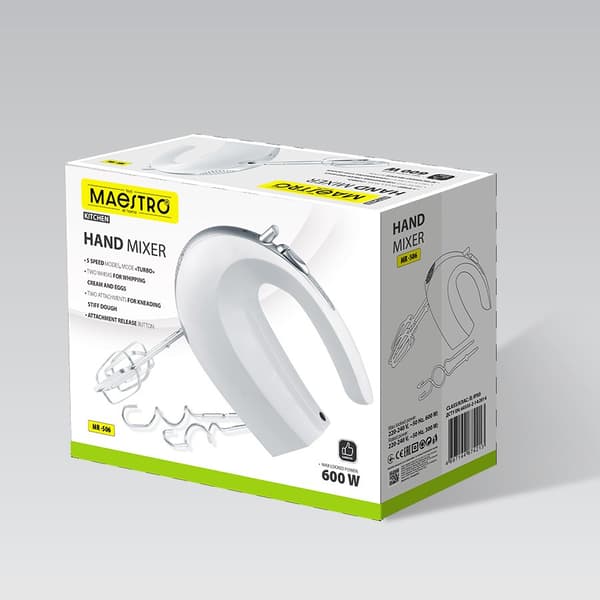 Maestro MR-506 Stavmixer Vit