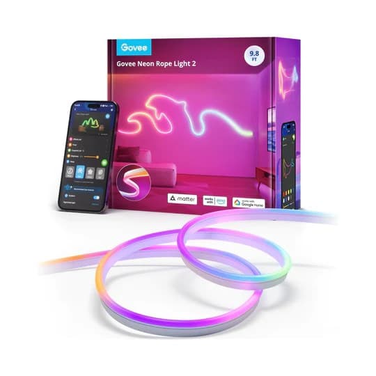 Govee H61D5 Smart væglampe Wi-Fi/Bluetooth