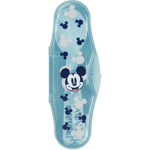 SÆT MED 2 SKEER MED MICKEY SAMLEÆSKE