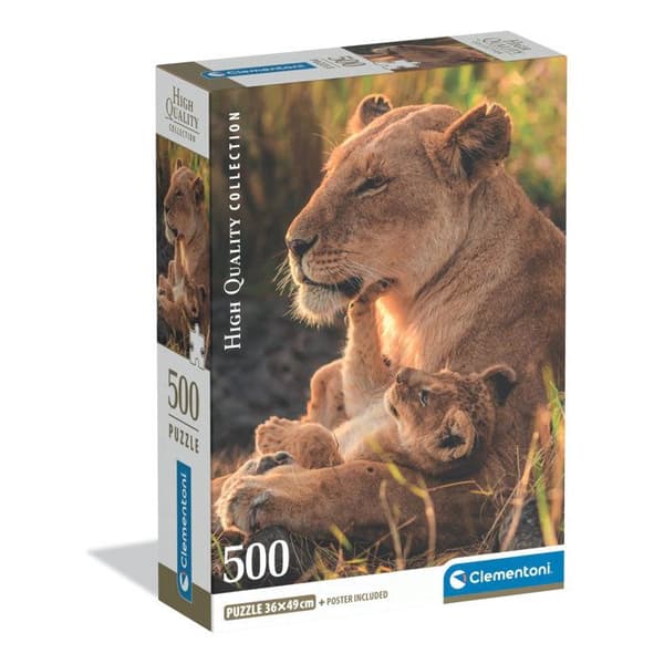CLEMENTONI - Kompakt 500 stk. - Kattenliefde