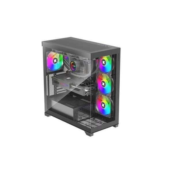 PC-chassi - XILENCE - XG171 Gleam - Midi-Tower