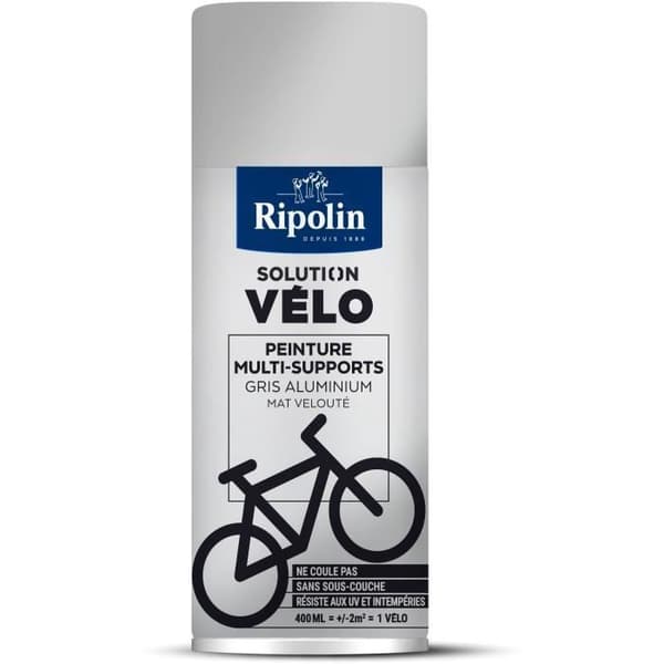 Cykelløsning - RIPOLIN - 0,4 L - Mat alugrå