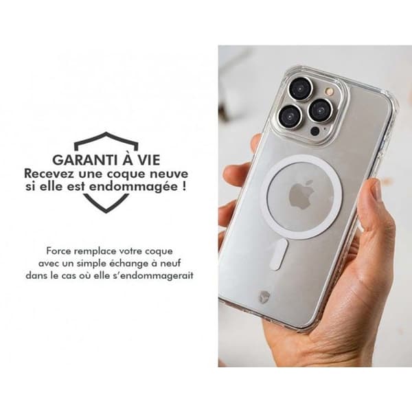 FC Air MagSafe -kotelo - iPhone 17 Pro - Läpinäkyvä