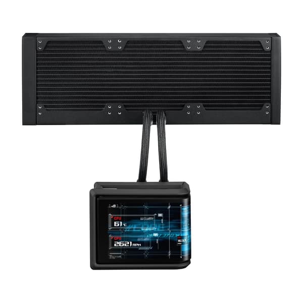 ASUS ROG Ryuo IV SLC 360 ARGB Processor Alt-i-en væskekøler 12 cm Sort