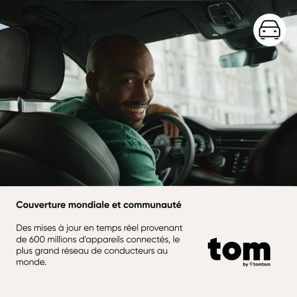 TomTom-älykäs liikennevaroitusavustin