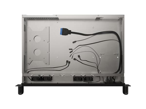 Lanberg SC01-3001-10B modulært serverchassis Rack (1U) 0 GB