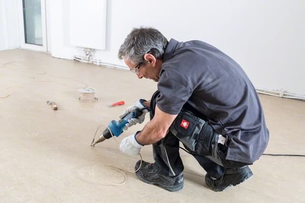Bosch GHG 20-60 500 l/min 630 °C 2000 W Sort, Blå, Grå