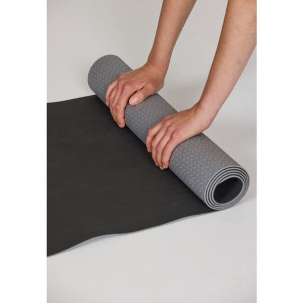 Yogamåtte - ENDURANCE - 6 mm - Grå