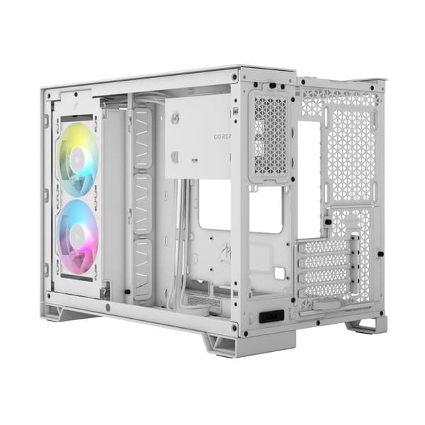 Corsair 2500X RGB Micro Tower Hvid