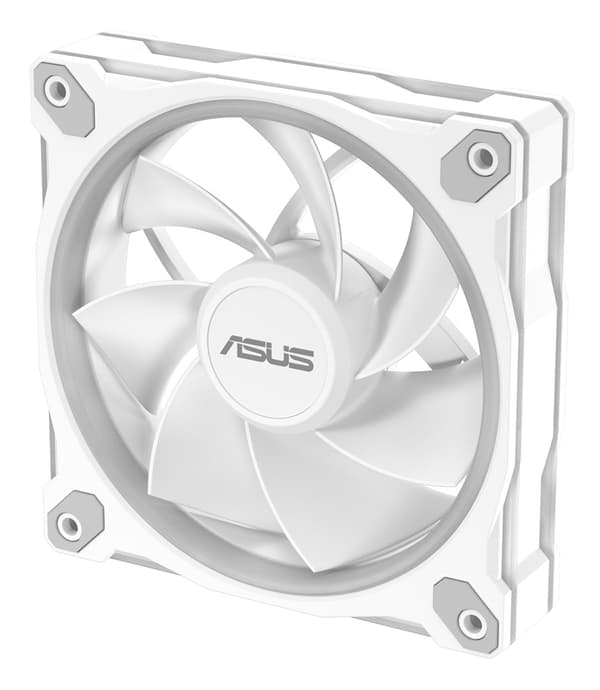 ASUS Prime MR120 Fläkt ARGB Omvänd Vit Datorchassi 12 cm