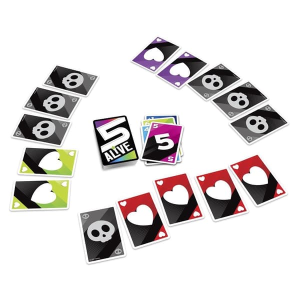 Hasbro Gaming 5 Alive Kortspel