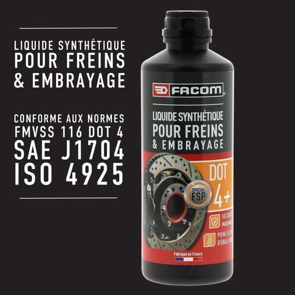 DOT4+ jarruneste - FACOM - 500 ml