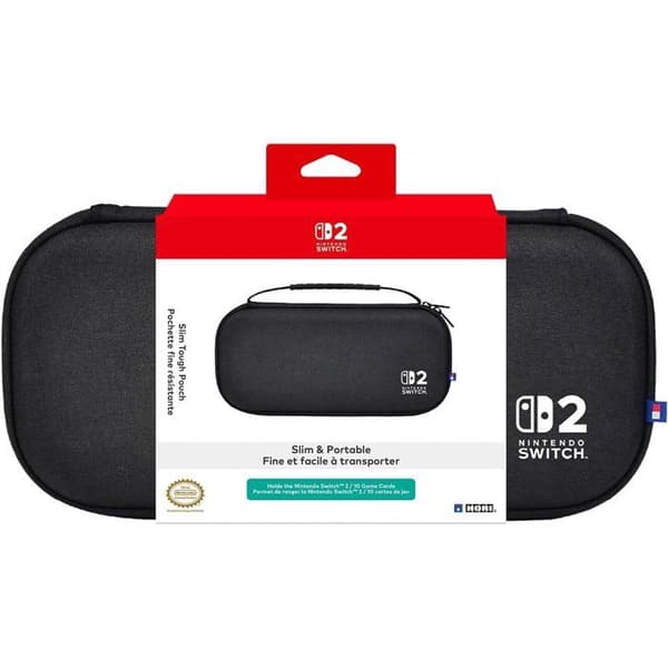 Bæretaske - Nintendo Switch 2 - Hori - Hårdt etui - Sort