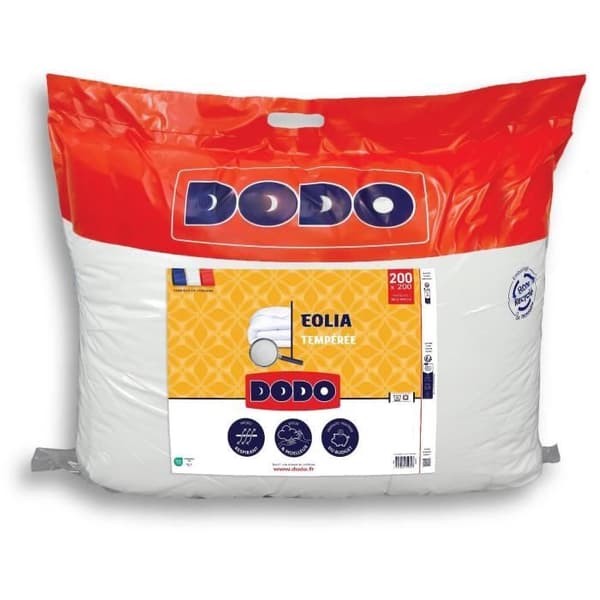 DODO - Påslakan Temperate 300 g/m² - EOLIA - 200 x 200 cm - Vit