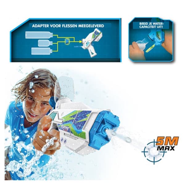 Elektronisk vattenpistol - SILVERLIT - HYDROMAD MINI BLASTER PACK 2 - Från 8 år
