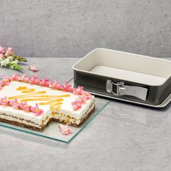 DR. OETKER Back Trend springform och rektangulär springform - 28 cm och 28 x 18 cm