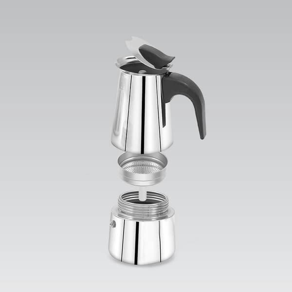 Maestro 4-kops kaffemaskine MR-1660-4 sølv