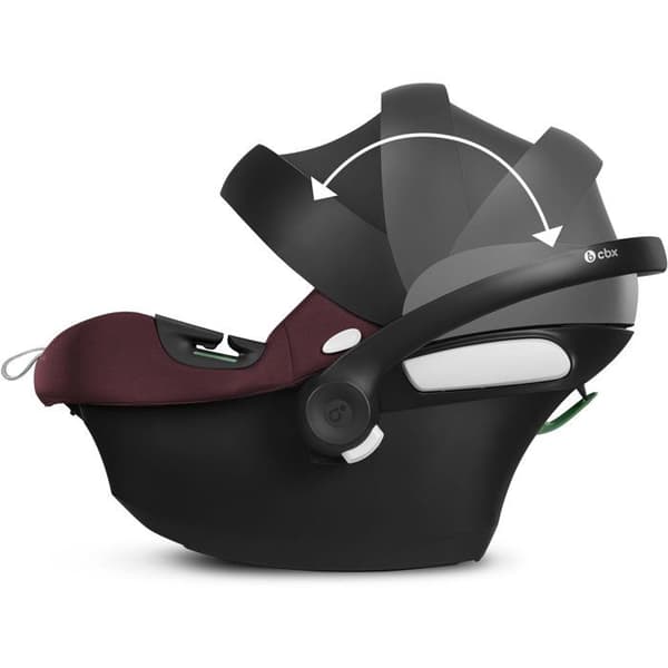 Bilbarnstol - CBX BY CYBEX - ATON B2 - Grupp 0+ - i-Size - Reducer - Röd