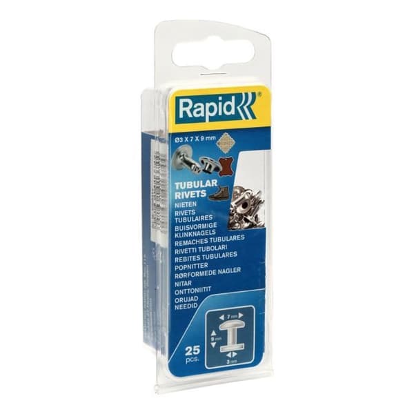 RAPID 25 rørnitter 3x7mm