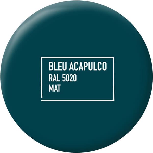 Multifunktionsmaling - Acapulcoblå - RAL 5020 - Mat - Ripolin - 2L