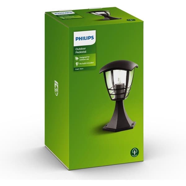 CREEK Metal Havepæl H30cm Sort Philips