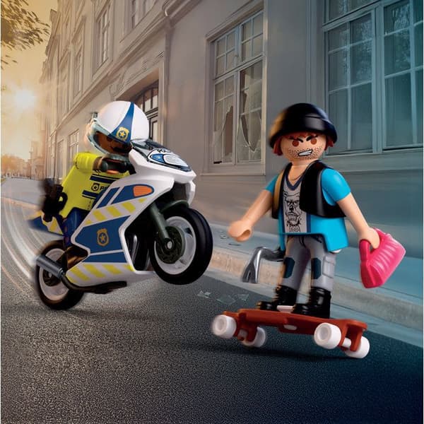 Playmobil 72079 Moottoripyöräjahti