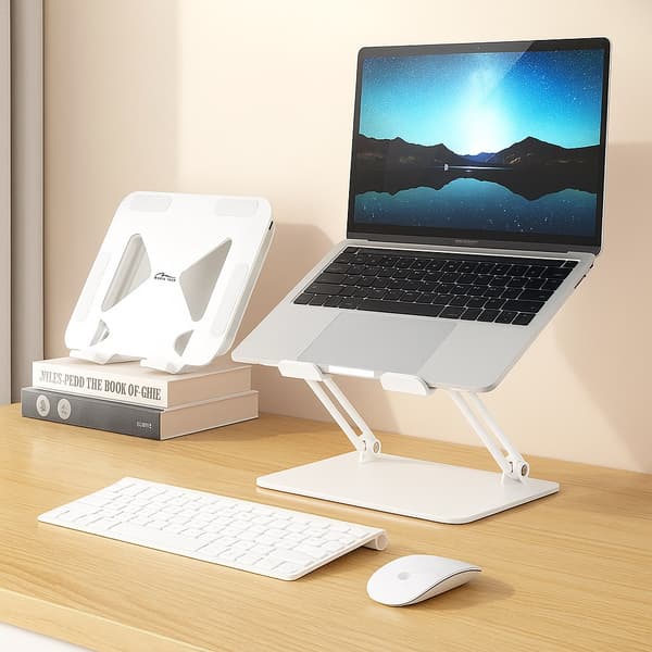 MEDIA-TECH Laptopställ – Laptopställ MT2661W (vit)