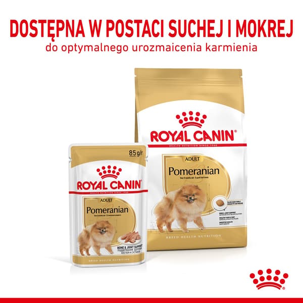 Royal Canin Pomeranian Adult - torrfoder för hundar - 3 kg