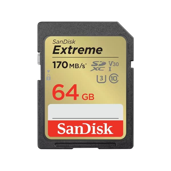 SanDisk Extreme 64 GB SDXC UHS-I Klass 10