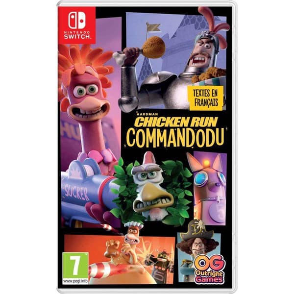 Chicken Run: Commandodu - Nintendo Switch-spil