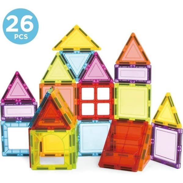 Magnetisk byggespil - EDUCA - Educa Magnetics 26 dele