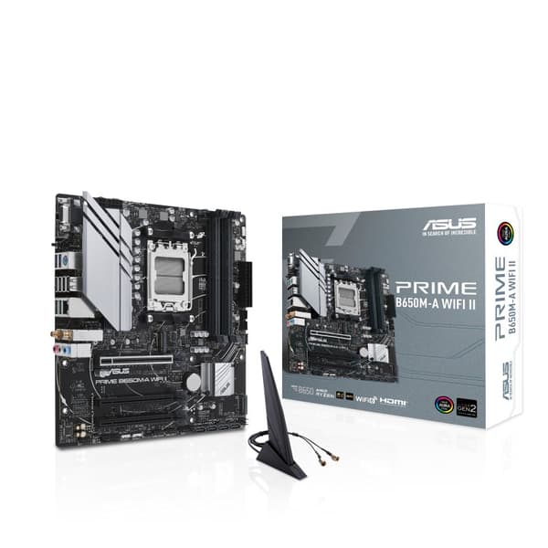 ASUS PRIME B650M-A WIFI II AMD B650 Socket AM5 micro ATX -emolevy