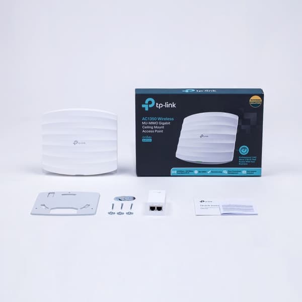 TP-Link Omada EAP225 trådlös accesspunkt 1350 Mbit/s Vit Power over Ethernet (PoE)