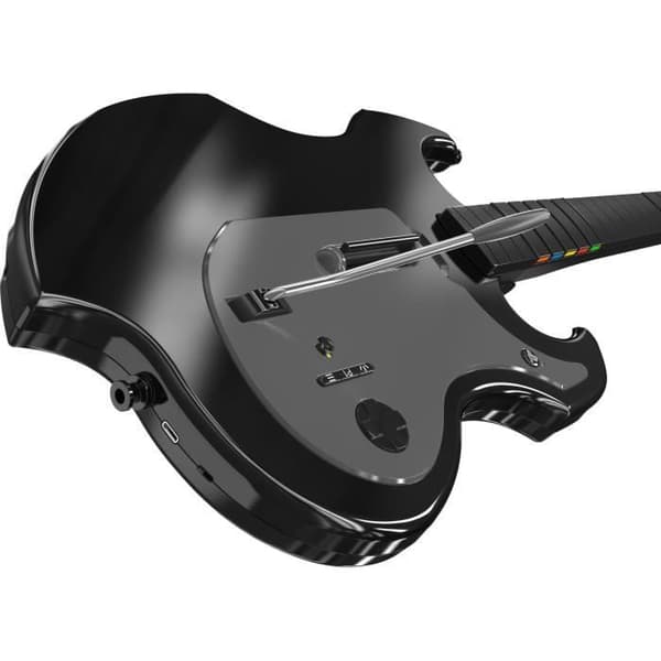 Trådlös gitarr - PDP - Riffmaster - PlayStation 4, PlayStation 5 och PC - Svart