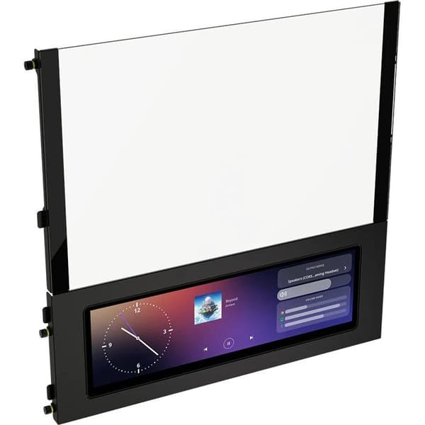 CORSAIR FRAME 4000D LCD RS ARGB Premium Mid-Tower -kotelo, musta
