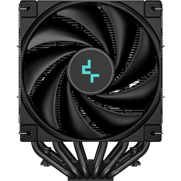 DEEPCOOL AK620 Zero Dark (svart) - CPU-kylare - 2x120mm