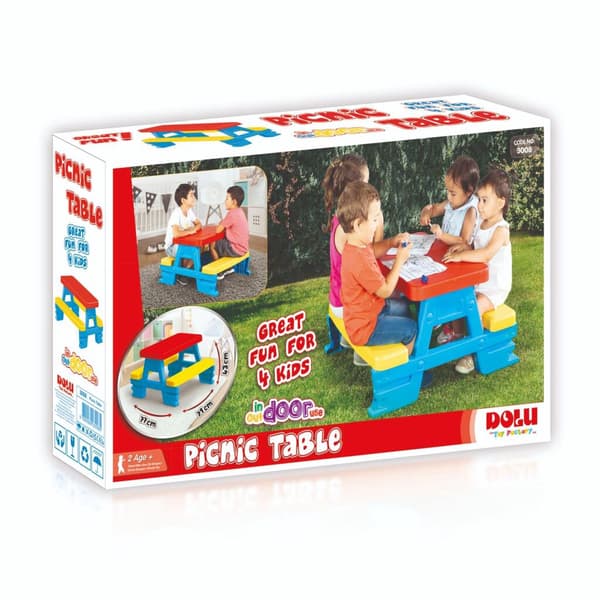 Dolu Picknickbord 43x77x71 cm