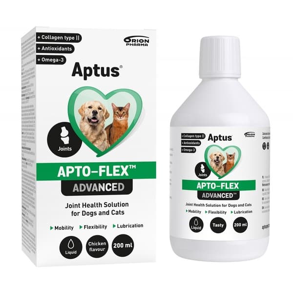 APTUS Apto-flex Advanced Collagen - lisäravinteet koirille ja kissoille – 200ml