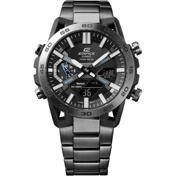 Rannekello - CASIO - ECB-2000DC-1AEF - 51 mm - Musta