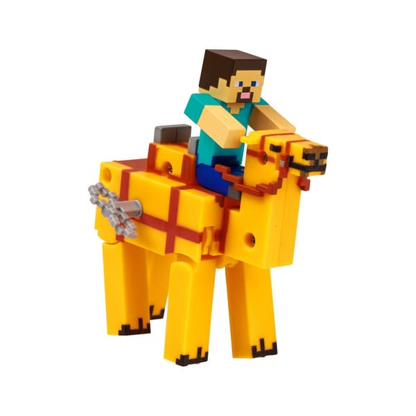 MINECRAFT S2 3D-VETOLELU - STEVE & CAMEL